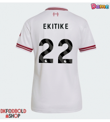 Liverpool Hugo Ekitike #22 Udebanetrøje Dame 2026-27 Kort ærmer Liverpool Hugo Ekitike #22 Udebanetrøje Dame 2026-27 Kort ærmer